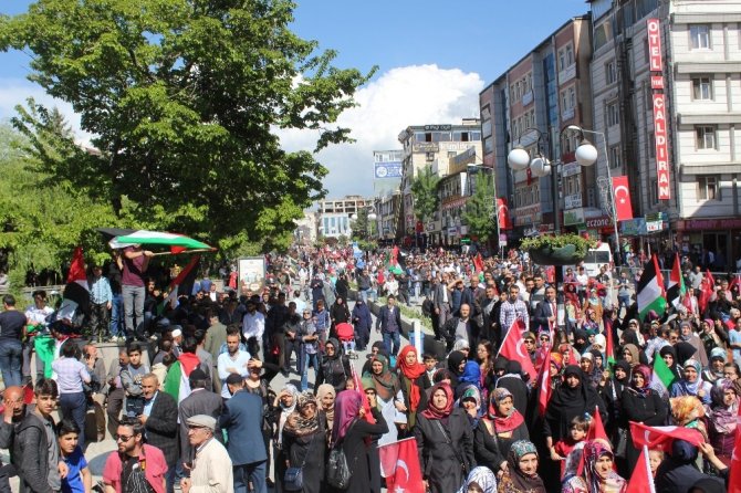 Van Sivil Dayanışma İnisiyatifi (Van SDİ) Kudüs için yürüdü