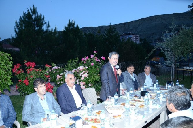 Darende Belediye BaşkanI Eser iftar verdi