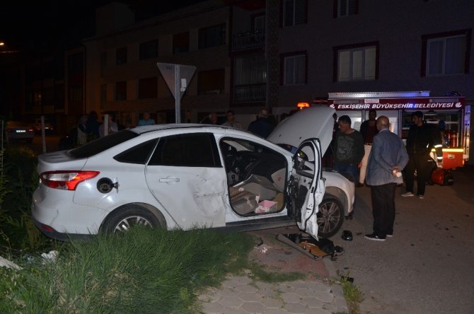 Eskişehir’de trafik kazası: 2 yaralı var