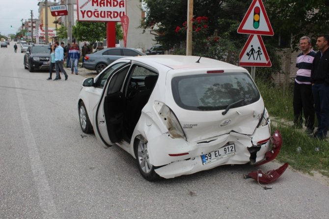 Tekirdağ’da trafik kazası: 5 yaralı var