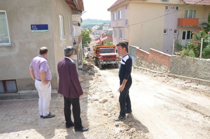 Bilecik Bozüyük’te alt yapı çalışmaları