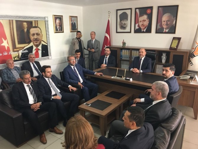 Kütahya'da MHP’den AK Parti’ye ziyaret