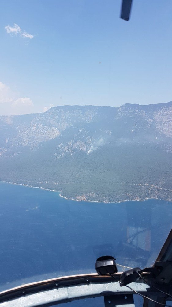 Muğla’da orman yangınına müdahale