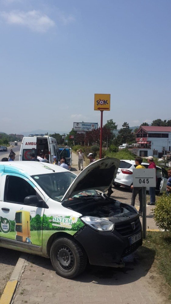 Zonguldak’ta trafik kazası: 3 yaralı var