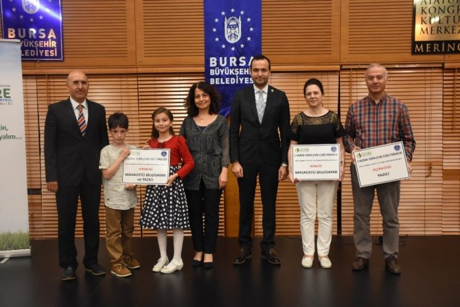 Bursa'da çevreci okullar ödüllendirildi