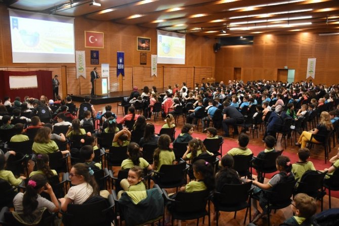 Bursa'da çevreci okullar ödüllendirildi