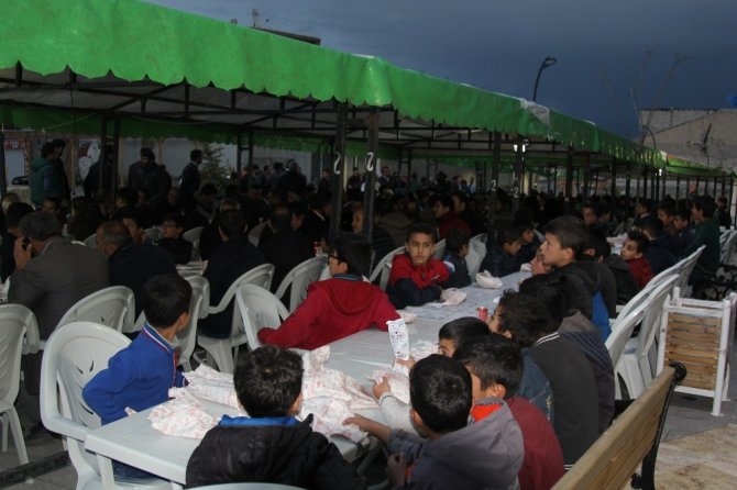 Van Başkale Belediyesinden iftar yemeği