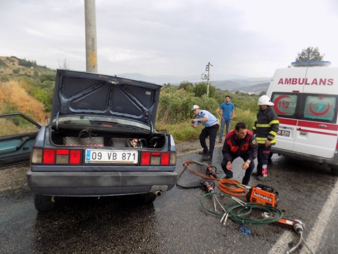 Aydın’da trafik kazası: 1 ölü var.
