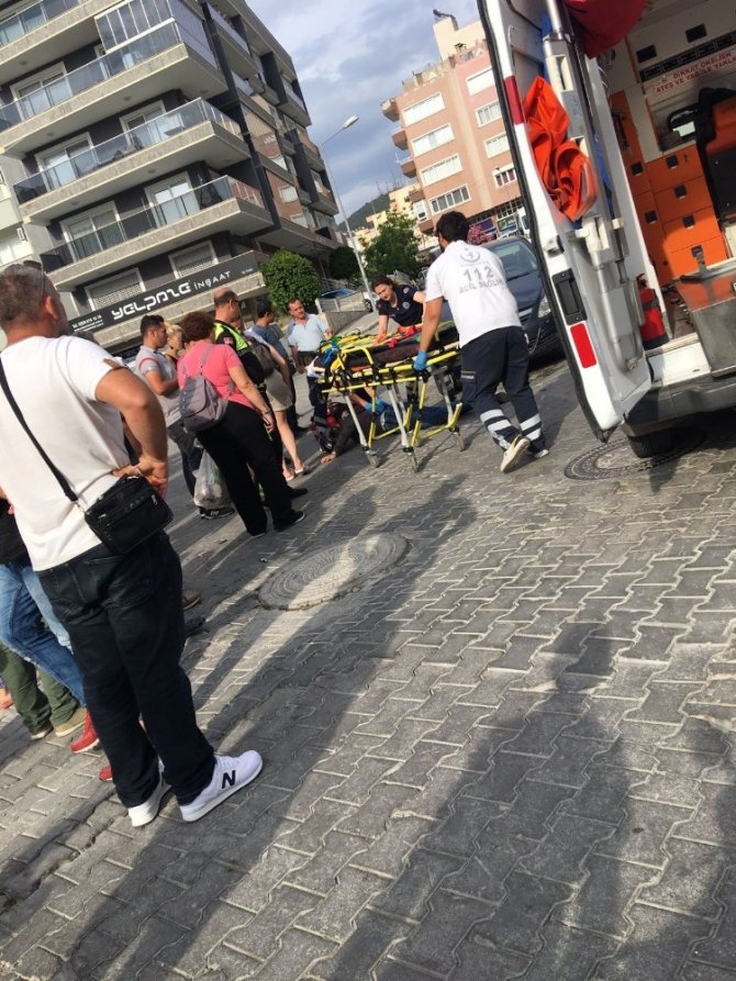 Kuşadası’nda trafik kazası; 1 yaralı var
