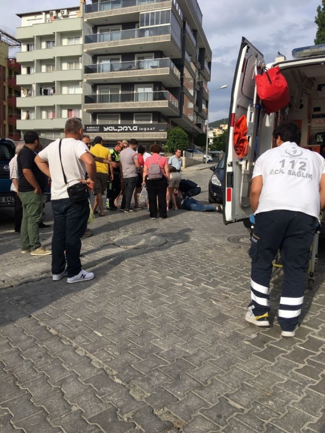 Kuşadası’nda trafik kazası; 1 yaralı var
