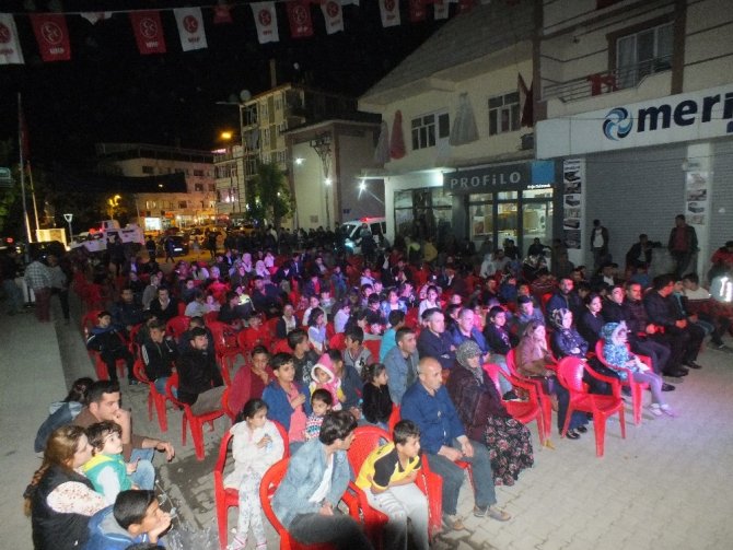 Malazgirt’te Ramazan etkinlikleri devam ediyor.