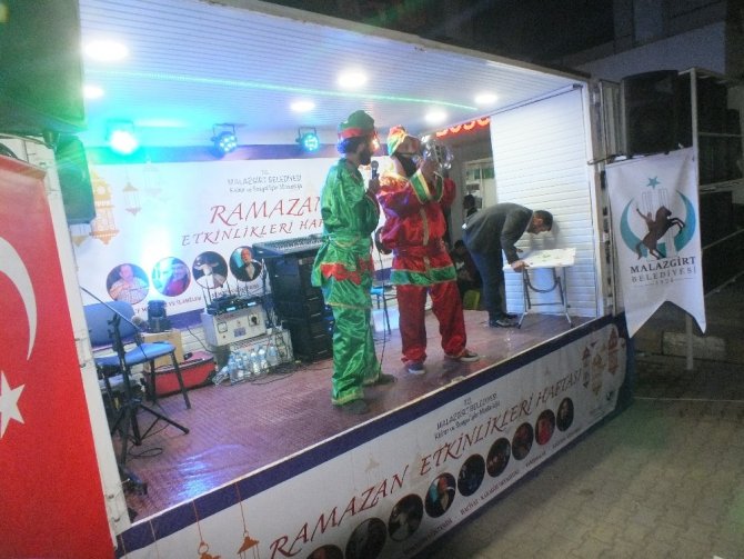 Malazgirt’te Ramazan etkinlikleri devam ediyor.
