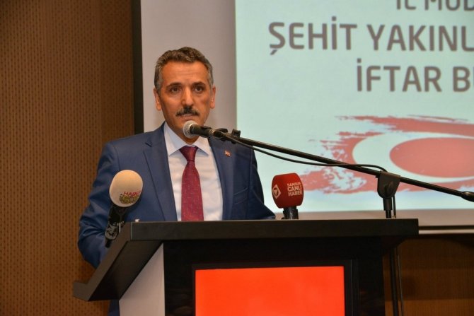 Samsun'da Şehit aileleri ve gaziler iftarda buluştu