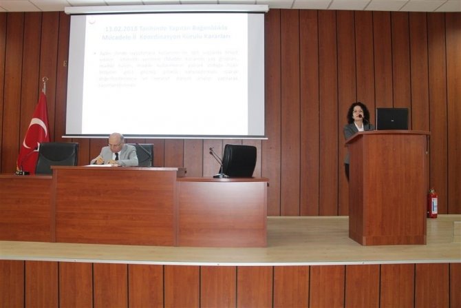 Aydın’da bağımlılıkla mücadele toplantısı yapıldı.