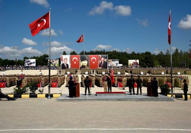 Bilecik'te acemi erler yemin etti