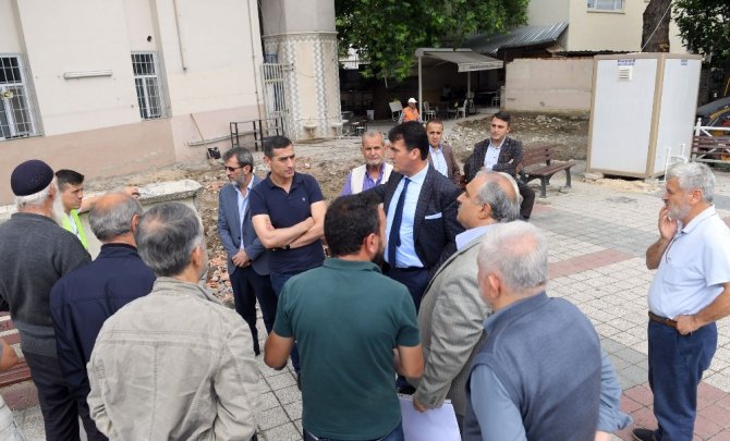 Osmangazi’den camilere hizmet eli.