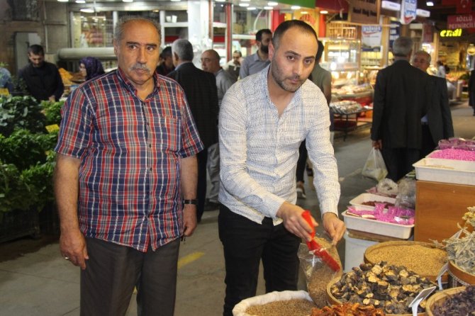 Elazığ Kapalıçarşı’da Ramazan hareketliliği