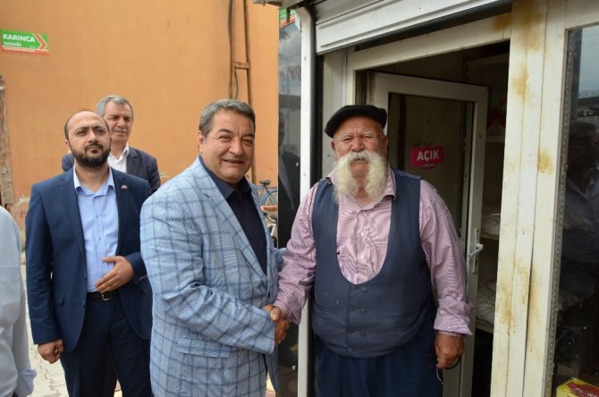 Fendoğlu, Dilek ve Yeşiltepe Mahallesi'ni ziyaret etti