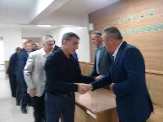 Kaymakam Özkan’dan Acar'a taziye ziyareti