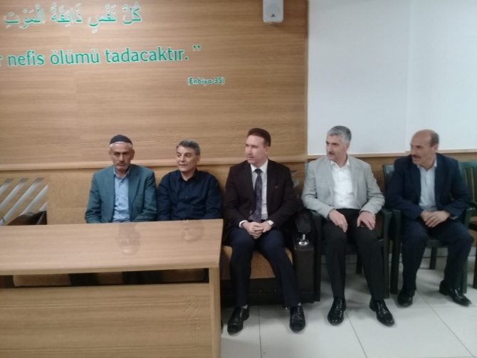 Kaymakam Özkan’dan Acar'a taziye ziyareti