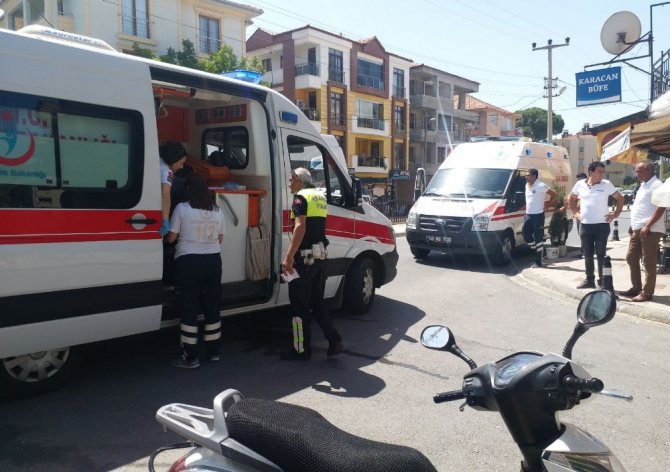 Muğla'da motosiklet 64 yaşındaki yayaya çarptı