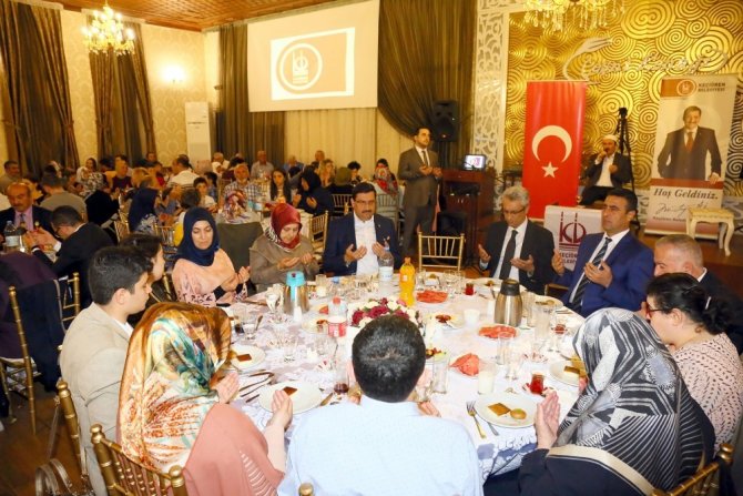 Şehadet şerbeti içen şehit yakınlarına iftar