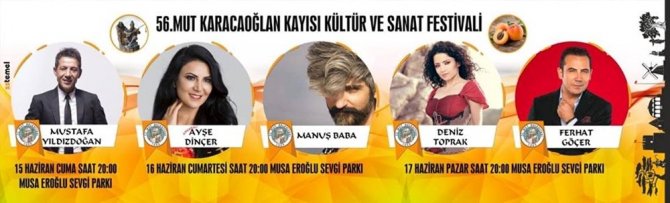 Mersin'de 56'cısı düzenlenen festival hazırlıkları tamamlandı