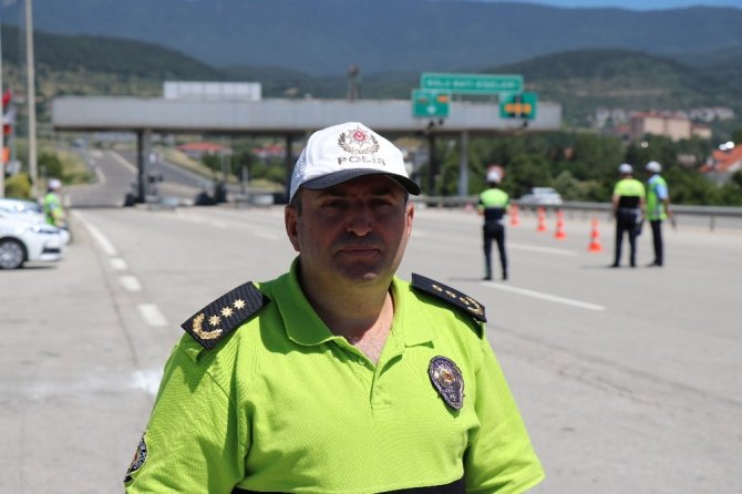 Bolu'da bayram öncesi trafik önlemleri alındı