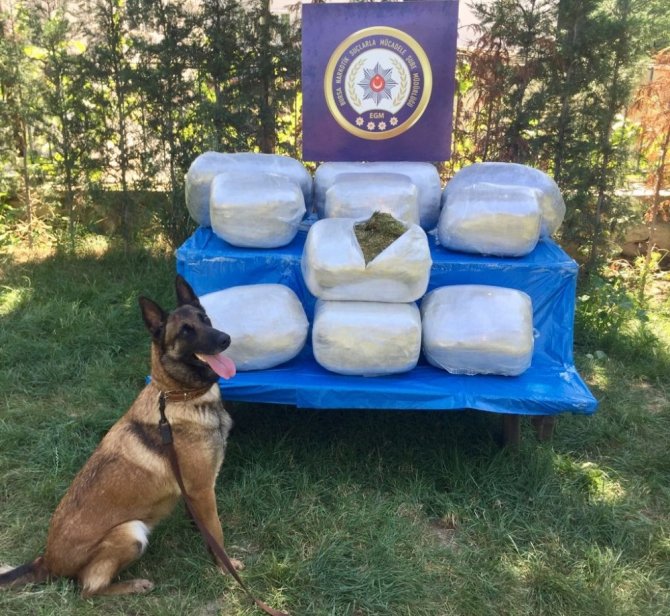 Bursa'da 54 kilogram uyuşturucu ele geçirildi