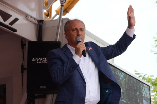 CHP Cumhurbaşkanı adayı İnce: "2.5 milyon Suriyeli daha gelebilir."