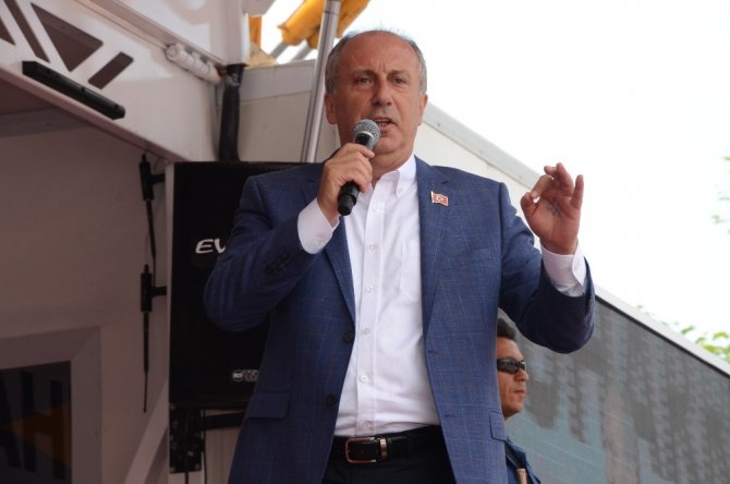 CHP Cumhurbaşkanı adayı İnce: "2.5 milyon Suriyeli daha gelebilir."