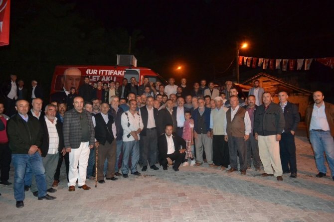 Erhan Usta'dan kırsal mahallelere ziyaret