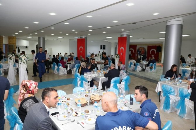 Kırklareli'nde şehit aileleri ve gaziler iftarda buluştu