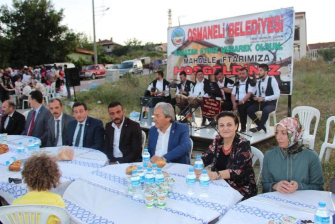 Osmaneli’de mahalle iftarları sona erdi