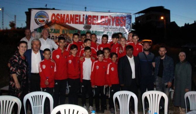 Osmaneli’de mahalle iftarları sona erdi