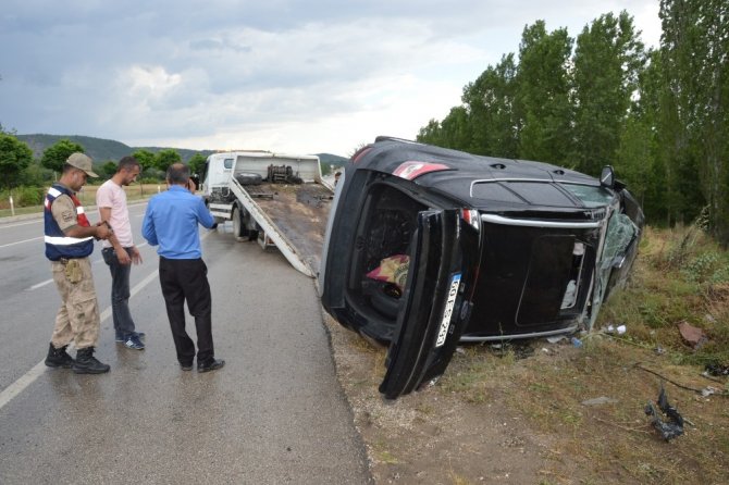 Tokat’ta trafik kazası: 8 yaralı