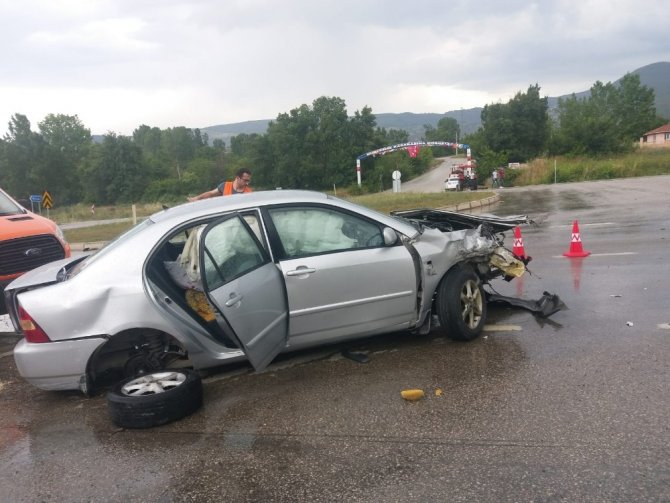 Tokat’ta trafik kazası: 8 yaralı