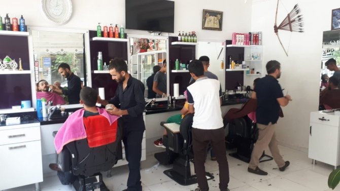 Berberlerde bayram yoğunluğu yaşandı