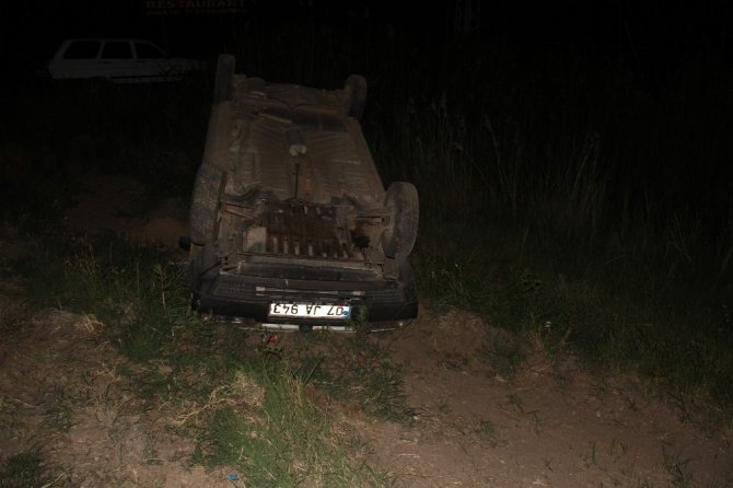 Konya'da otomobil kavşakta çarpıştı: 8 yaralı