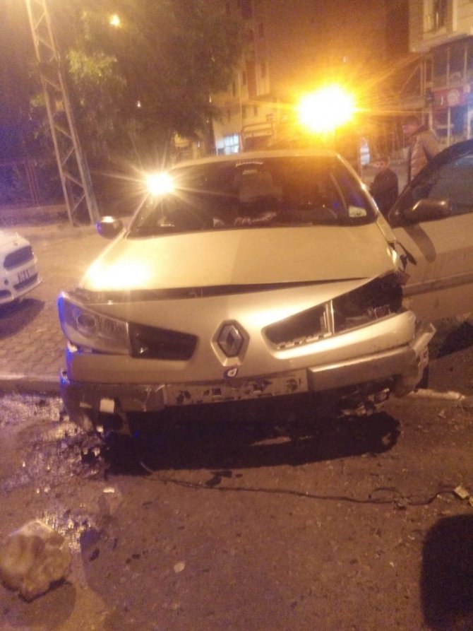 Kars’ta trafik kazasında 1 yaralı