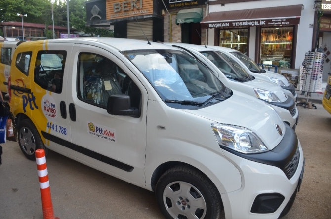 Bilecik PTT araç filosuna 10 yeni araç eklendi