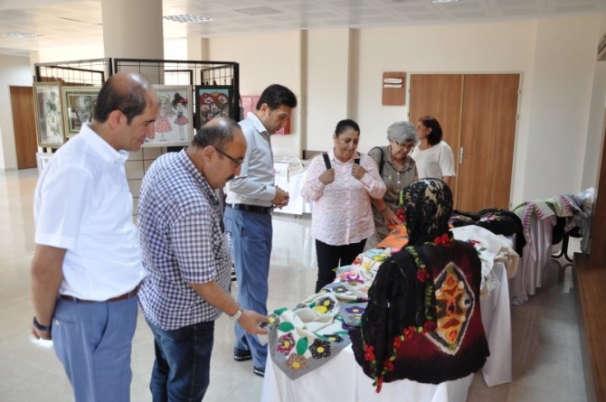 Tekirdağ’da el sanatları sergisi açıldı