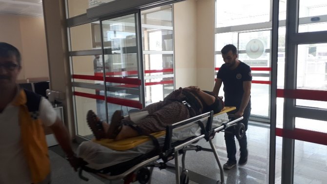 Adıyaman'da uüksekten düşen kadın yaralandı