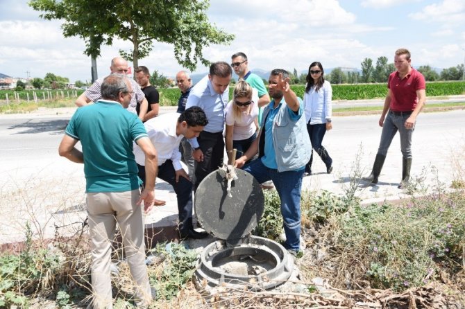 Atıksu arıtma tesislerine bakım çalışmalrı