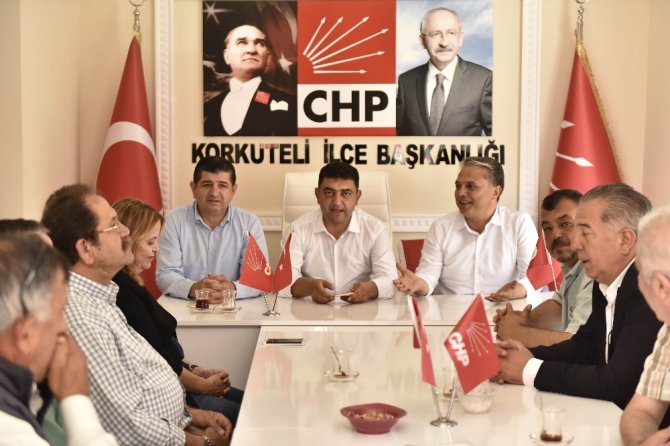 Başkan Ümit Uysal, Korkuteli’de