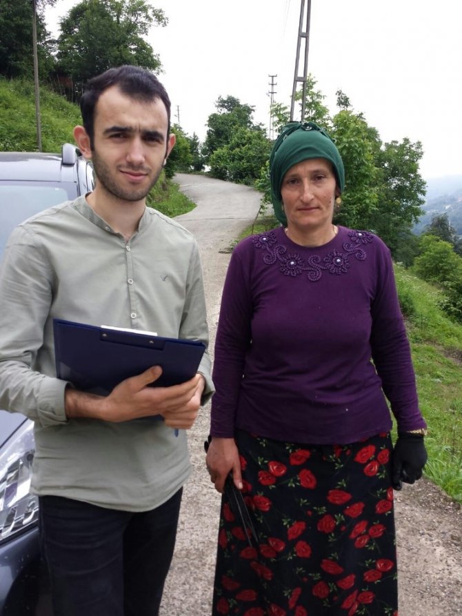 Trabzon'da 4 bin 395 aileyi ziyaret ettiler...