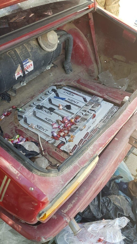 Van Muradiye’de kaçak sigara operasyonu