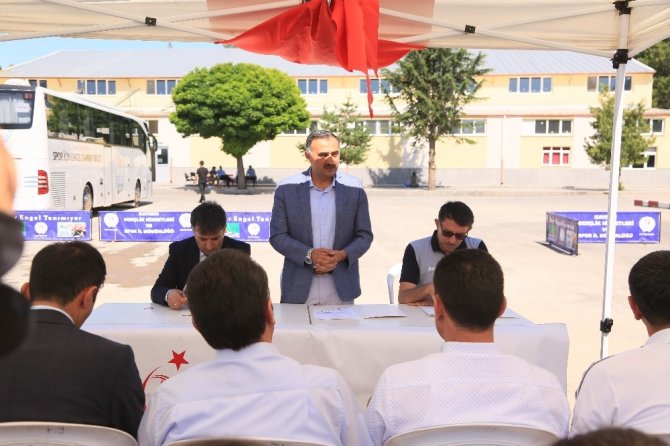 Develi’de Plaj Voleybolu Turnuvası Başladı
