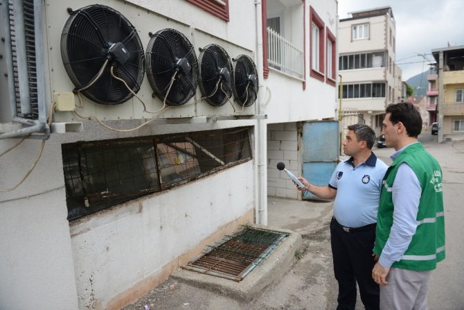 Yıldırım’da gürültü kirliliğiyle mücadele