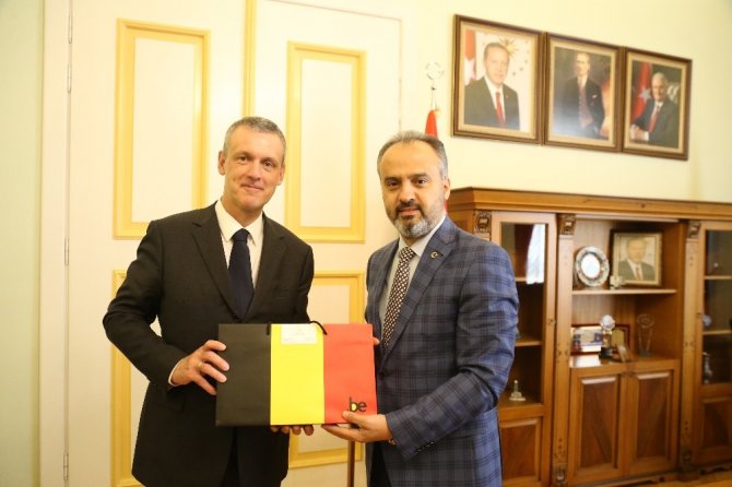 Belçika büyükelçisi Büyükşehir’de